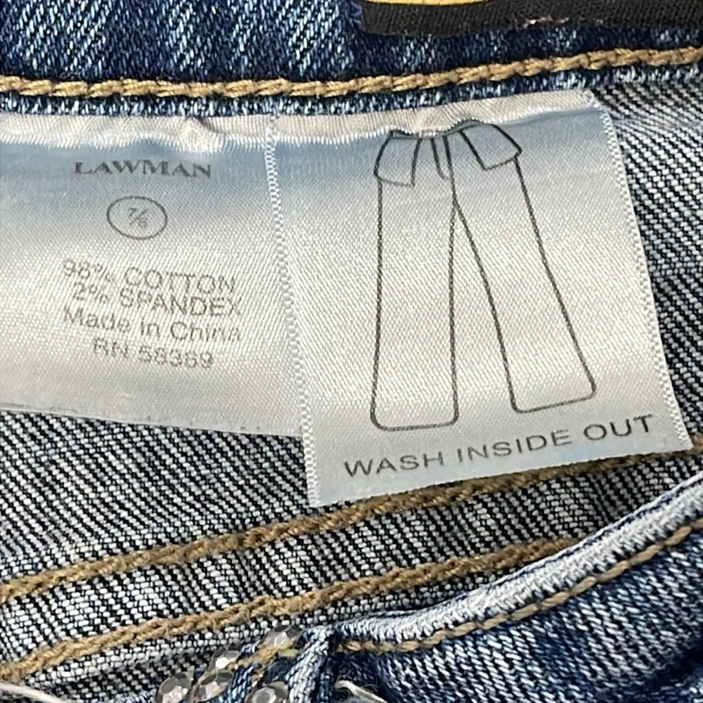 LAWMAN WOMENS VINTAGE Classic Blue Women's Jeans SIZE 7/8